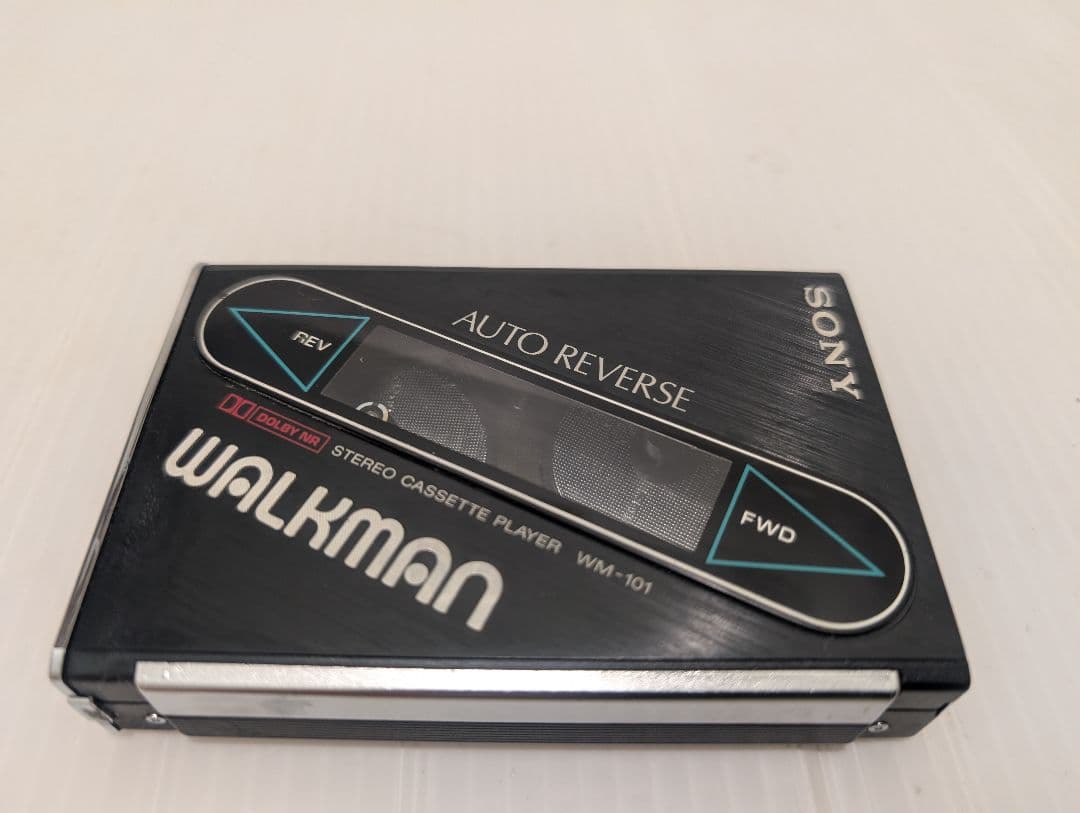 動作未確認SONY WALKMAN WM-101 ステレオ　カセットプレーヤー