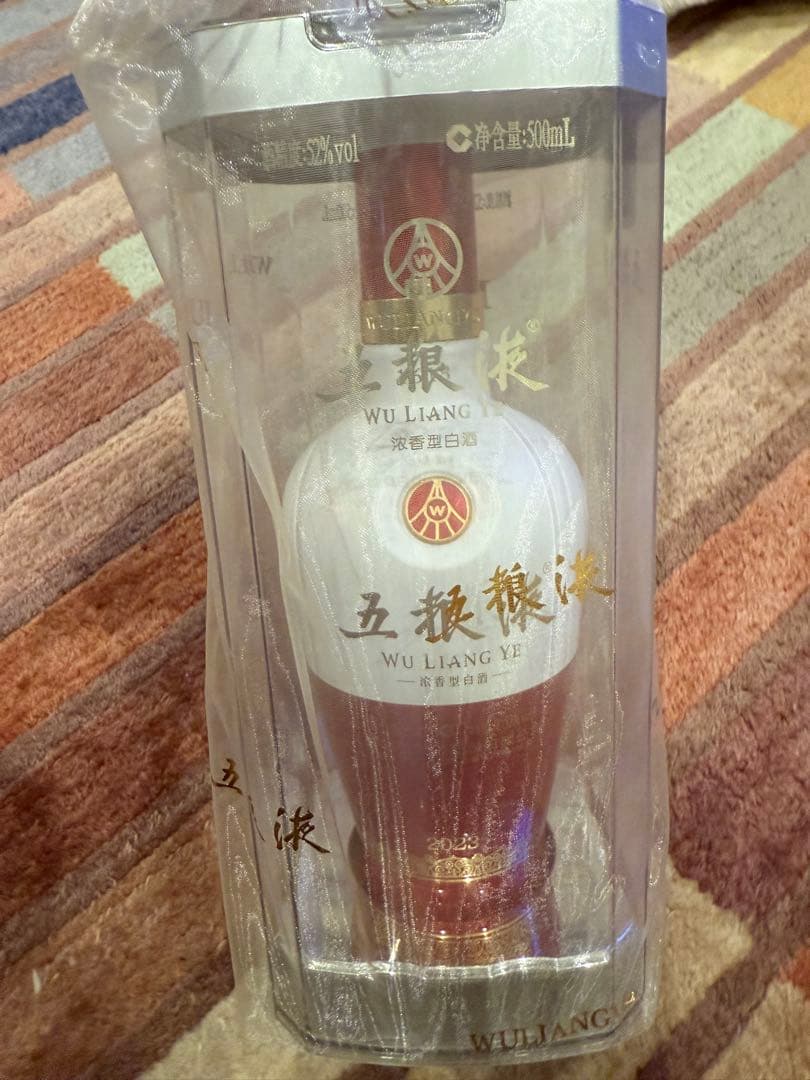 中国酒 白酒 五粮液 Wu Liang Ye 未開封 1618 白陶器500ml