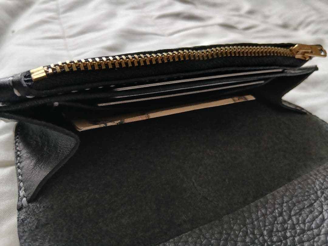 S*a様 イタリアンレザー アリゾナ トラッカーウォレット 真鍮スタッズ ハンド