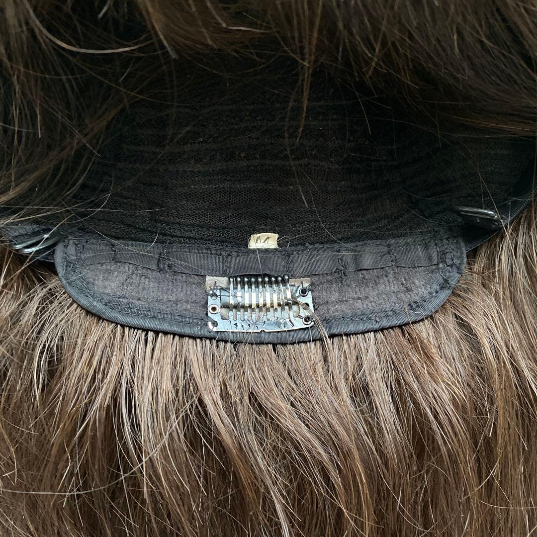 人毛ウィッグ　人毛100%