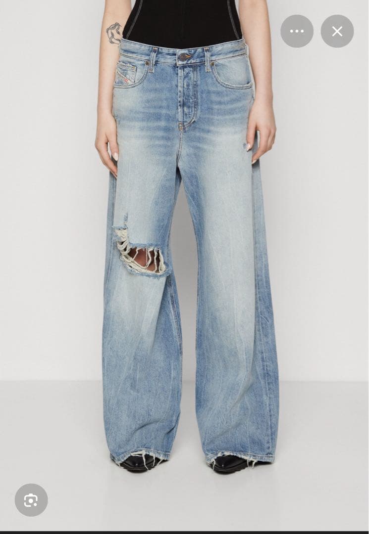 DIESEL D-SIRE ディーゼル W26 ダメージデニム