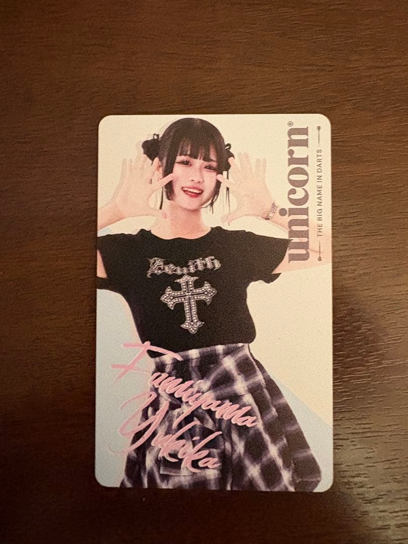 オリジナルライブカード　文山雪華プロ