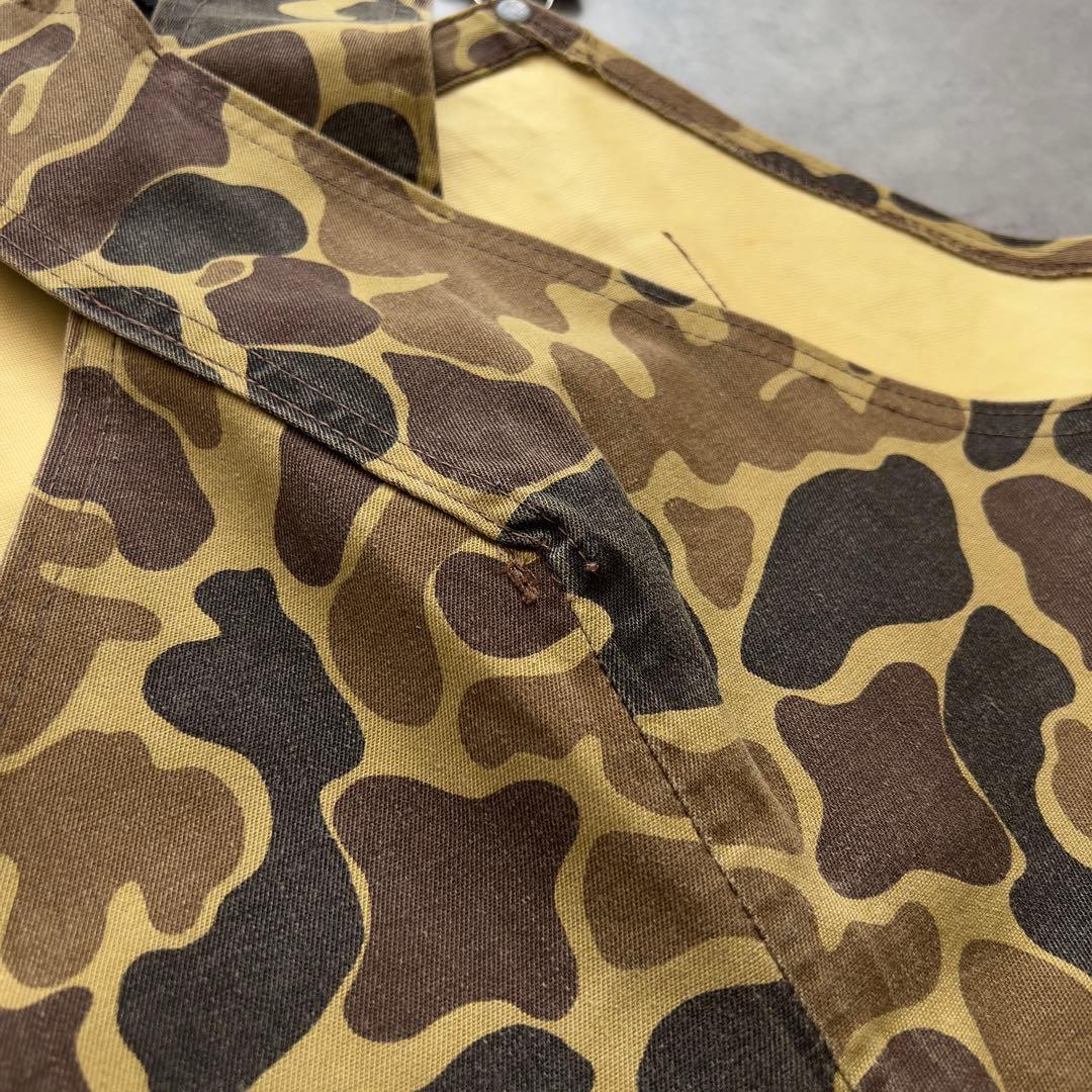 80s USA製 Woolrich ハンターカモ ハンティング オーバーオール
