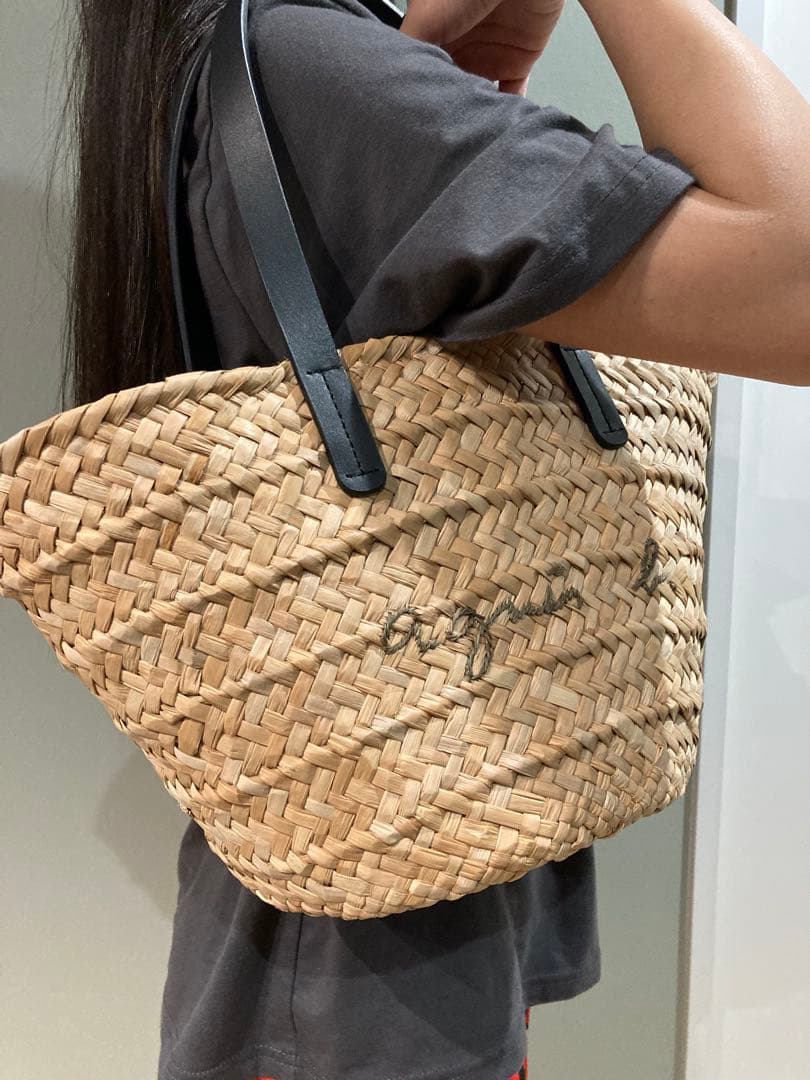 アニエスベーかごバッグ