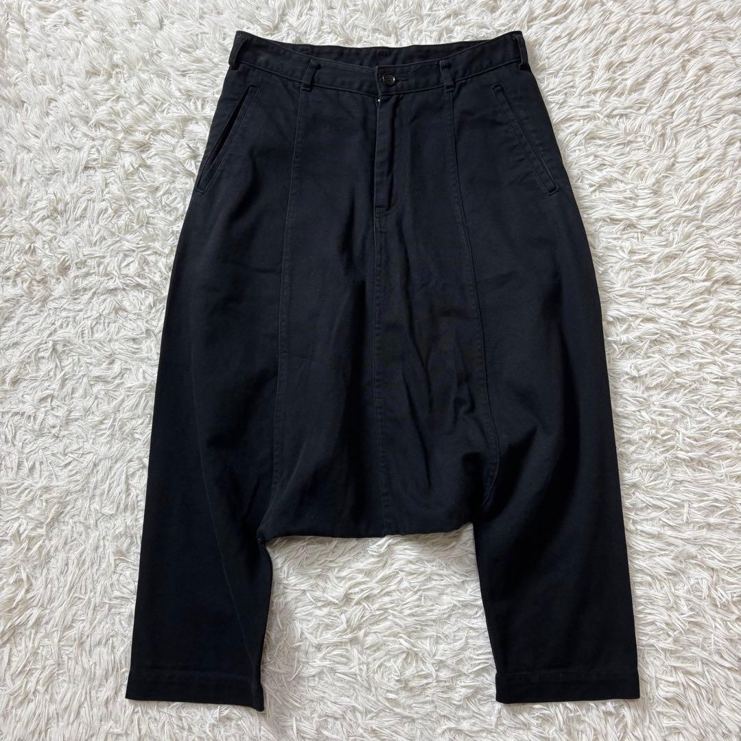 美品 大人気 コムデギャルソンコムデギャルソン サルエルパンツ ブラック