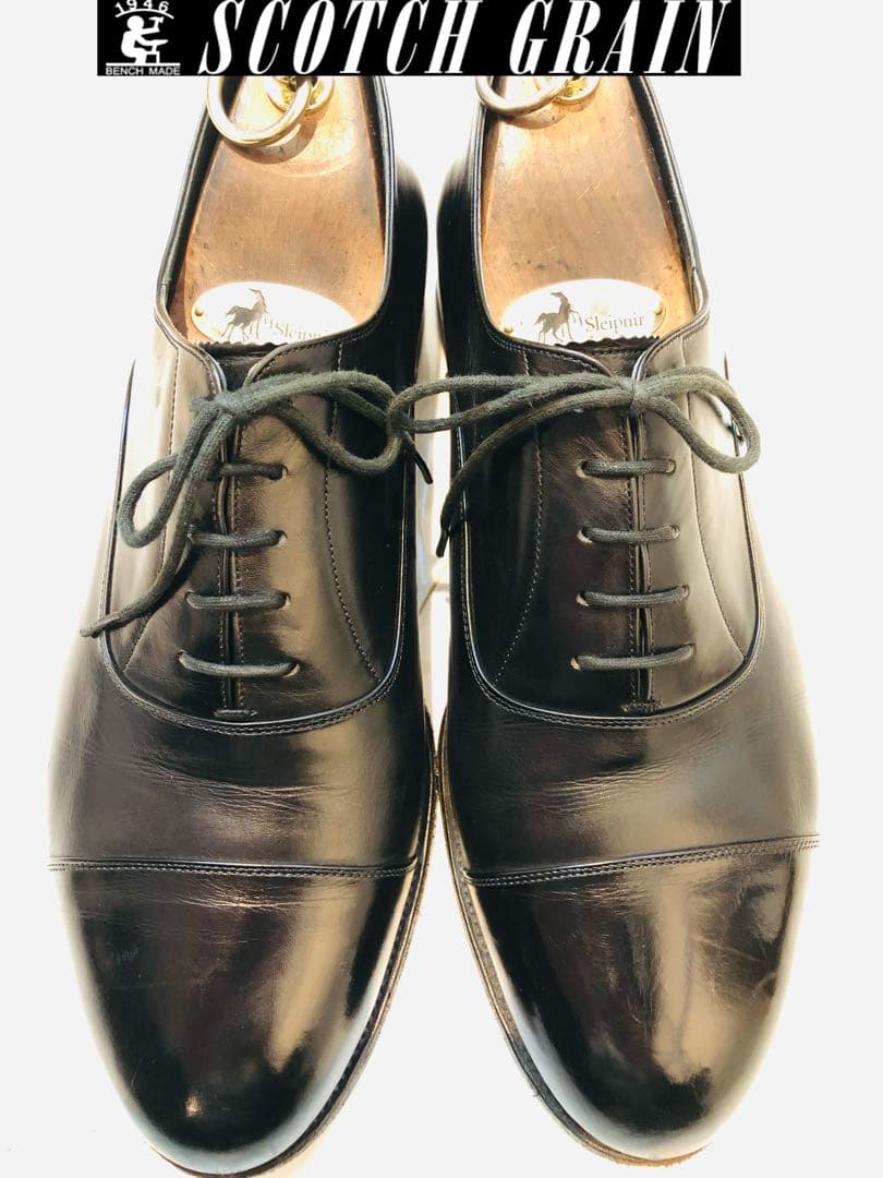 ★美品★定価40,000円！ スコッチグレイン ストレートチップ 26.5EEE