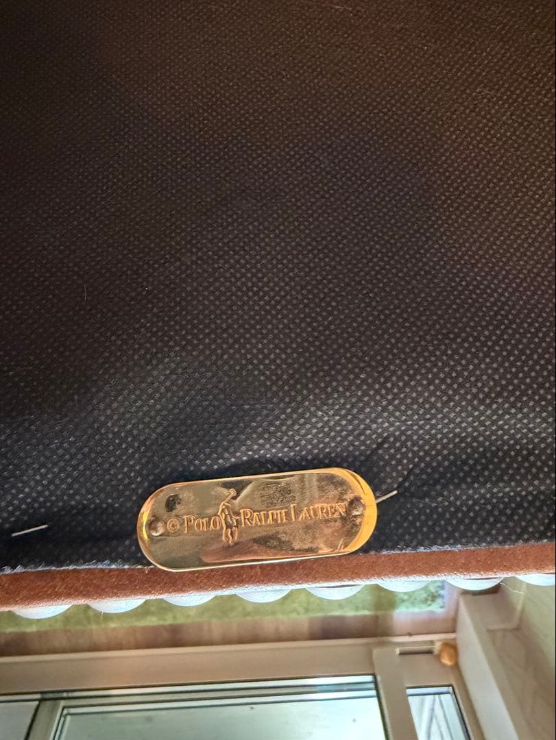 ポロラルフローレン　ブラウンレザー　アームチェア