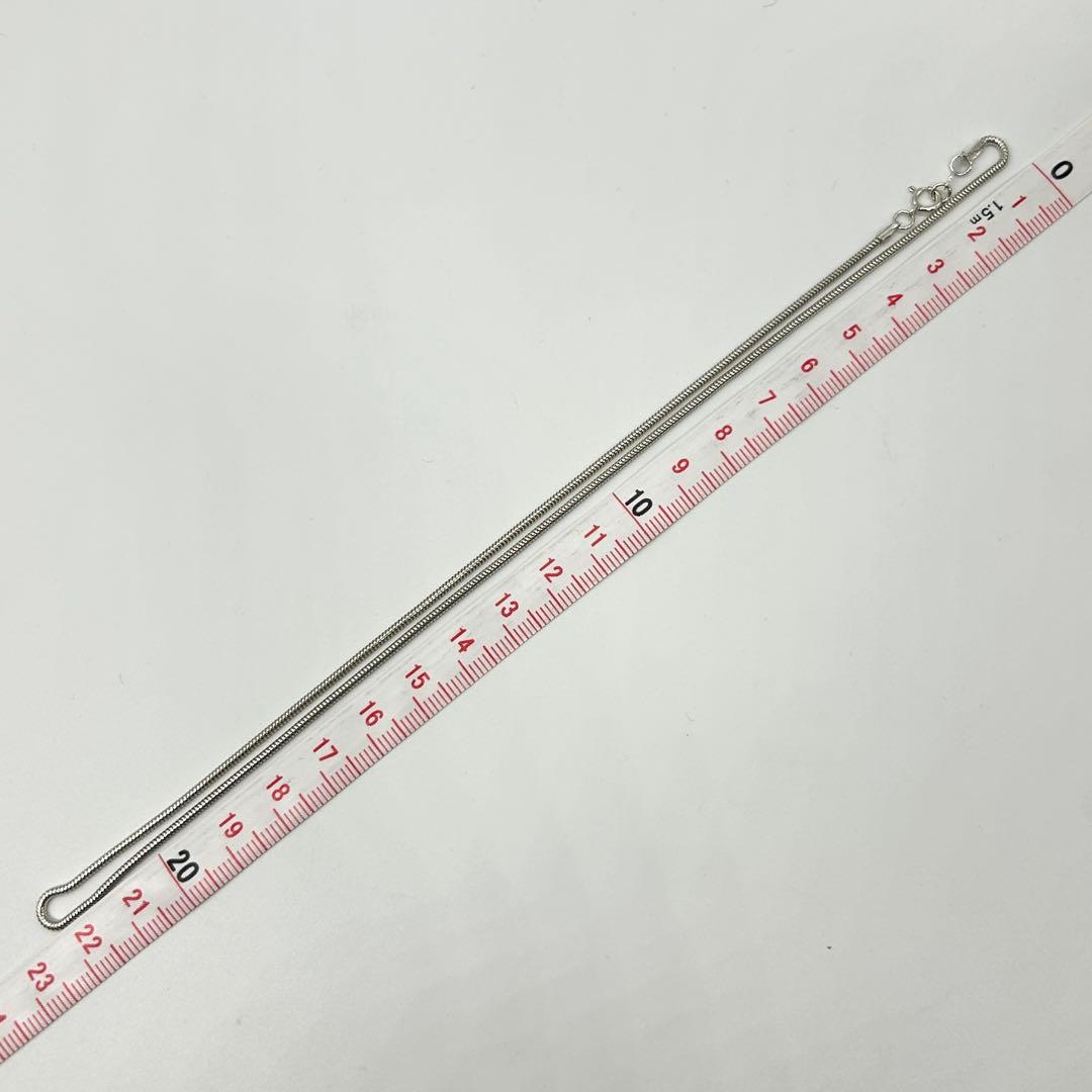 美品　ティファニー　スネーク　チェーン　ネックレス　シルバー　925 約45cm
