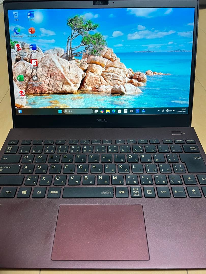 NEC 15インチ ノートPC