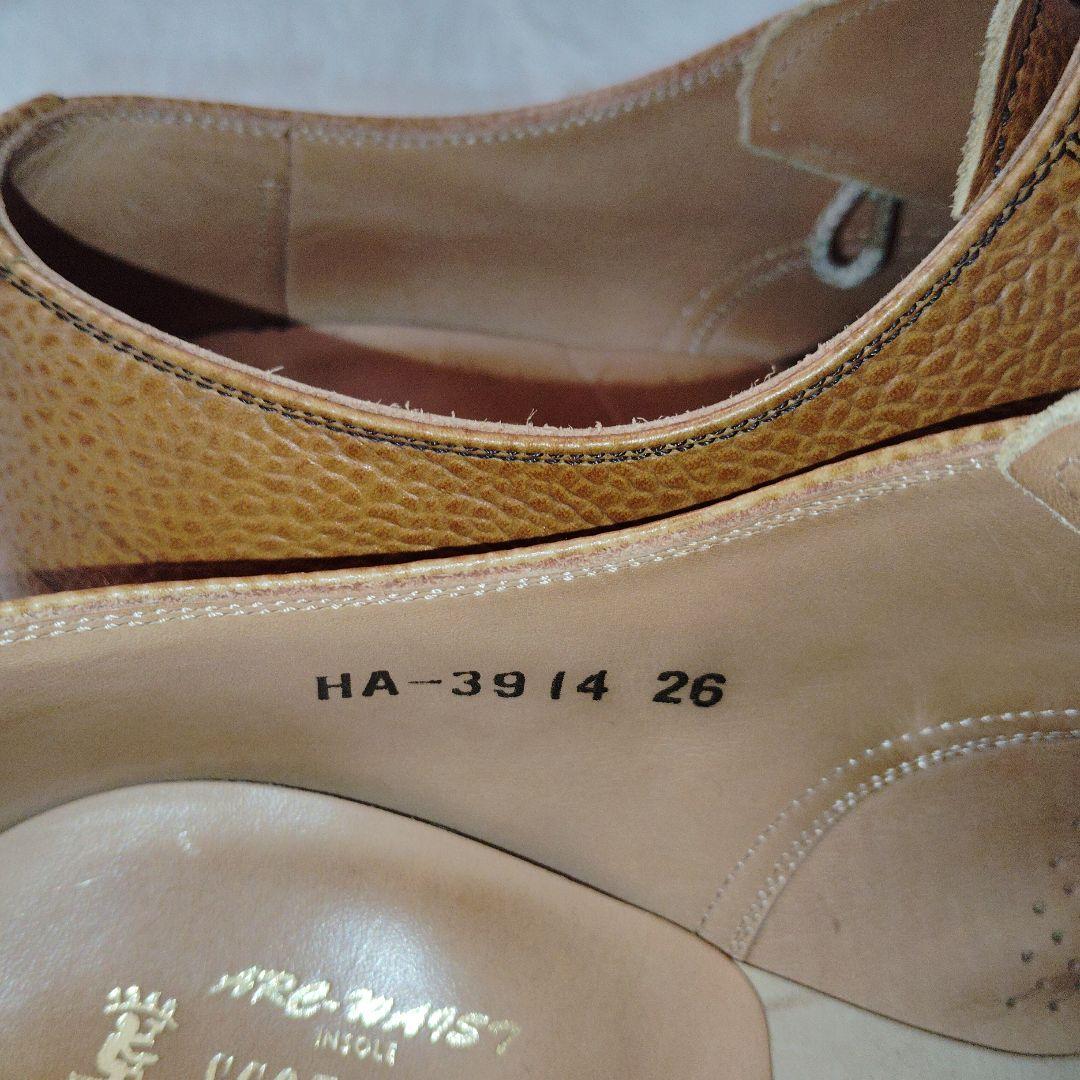 【極美品】スコッチグレイン　HA3914 グレインレザー　茶 26