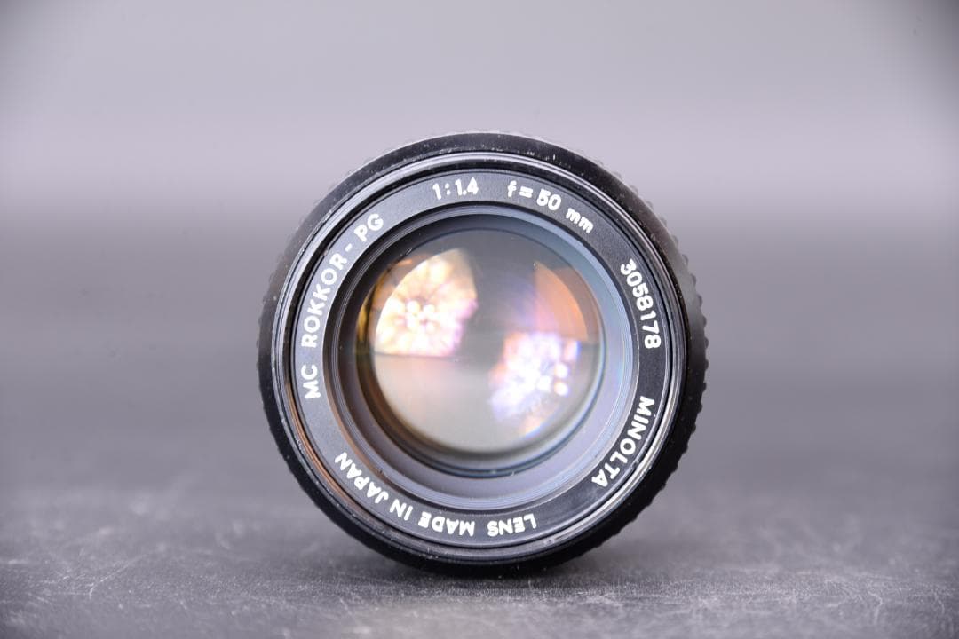 Minolta ミノルタ MC Rokkor PG 50mm f1.4
