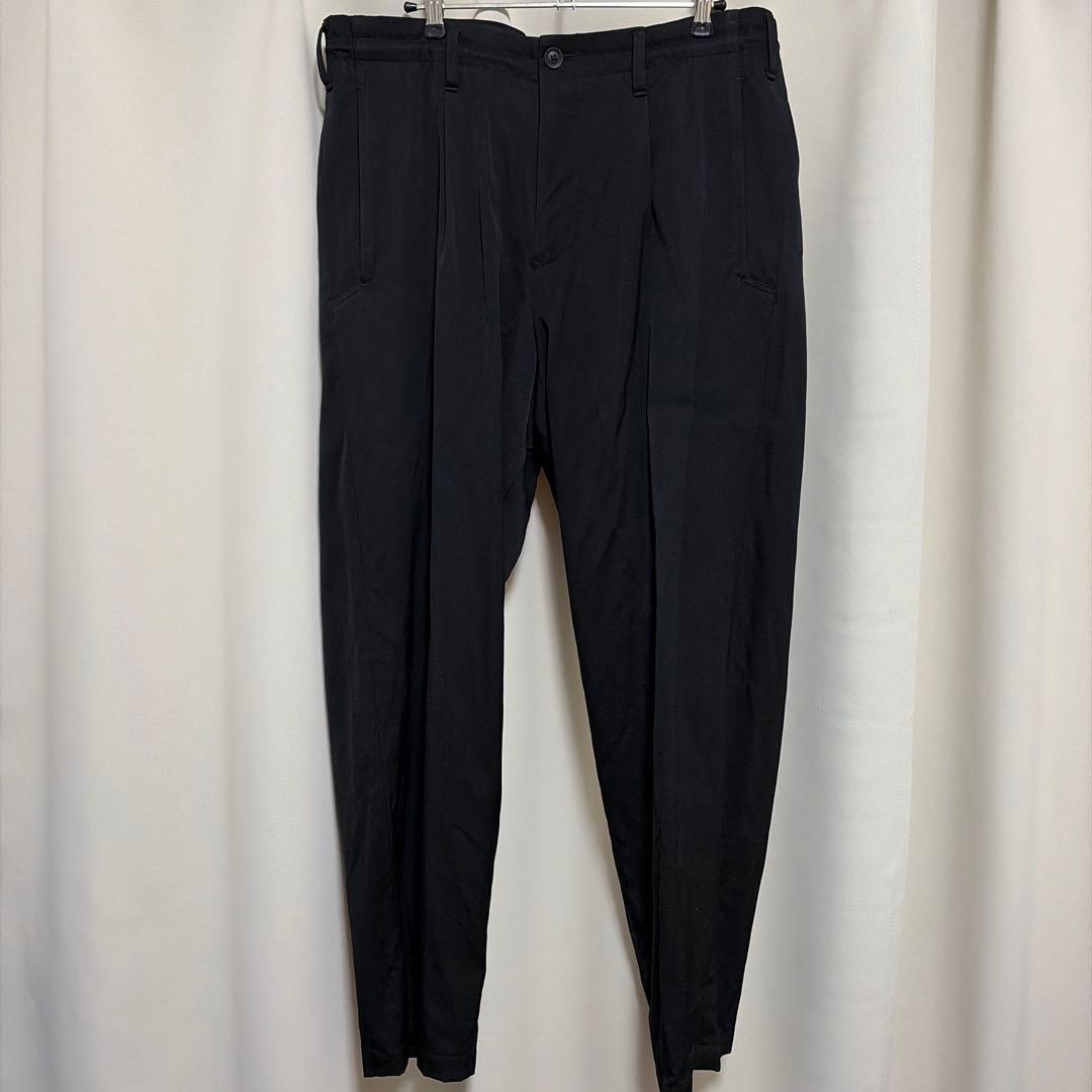23AW Yohji Yamamoto ドスキン 1タックパンツ
