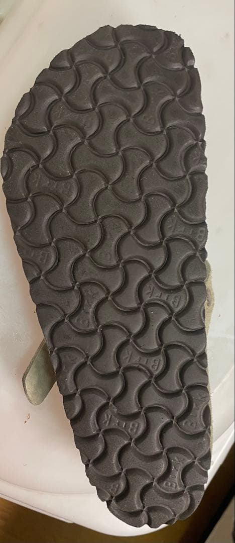 ビルケンシュトック　ボストン　ベージュ スエード サンダル 40