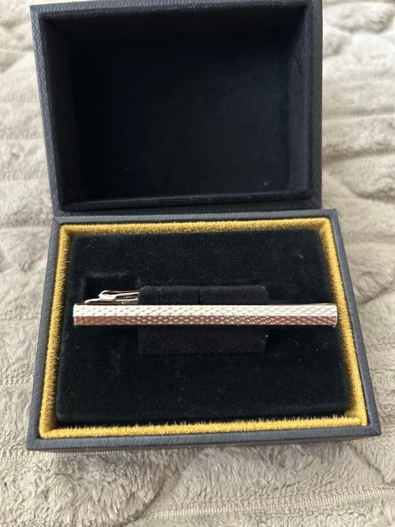 美品　ダンヒルdunhill ネクタイピン タイクリップ スターリングシルバー