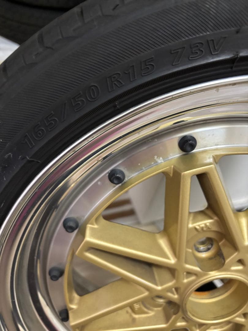 WORK equip03 15インチ　4本　引き取り希望