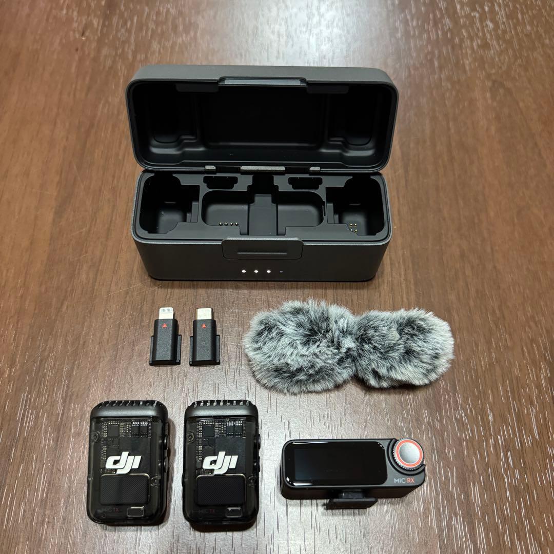 【月末特別価格】DJI MIC2 ワイヤレス マイク カメラ 撮影 映像