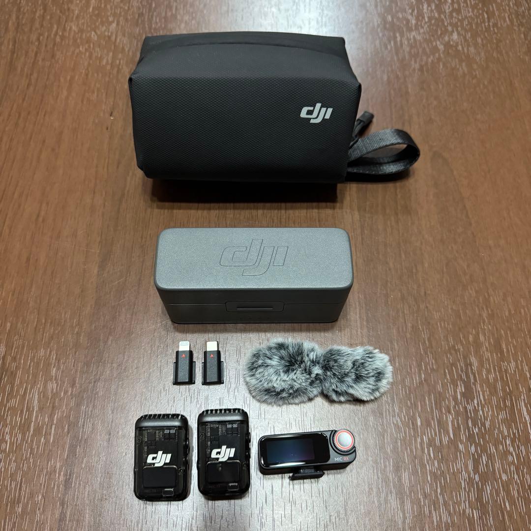 【月末特別価格】DJI MIC2 ワイヤレス マイク カメラ 撮影 映像