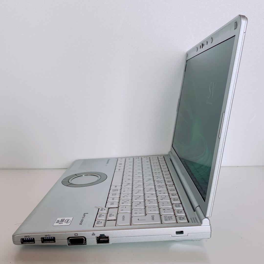 【美品】SV9爆速SSD512GB 8GBレッツノート第10世代パソコンPC