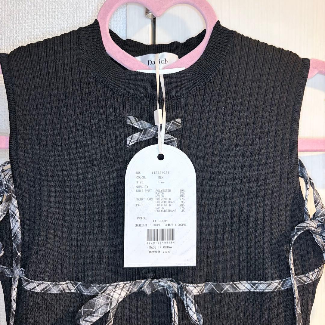 定価以下♡ ダーリッチ Darich ♡ ドッキングレースアップミニワンピース