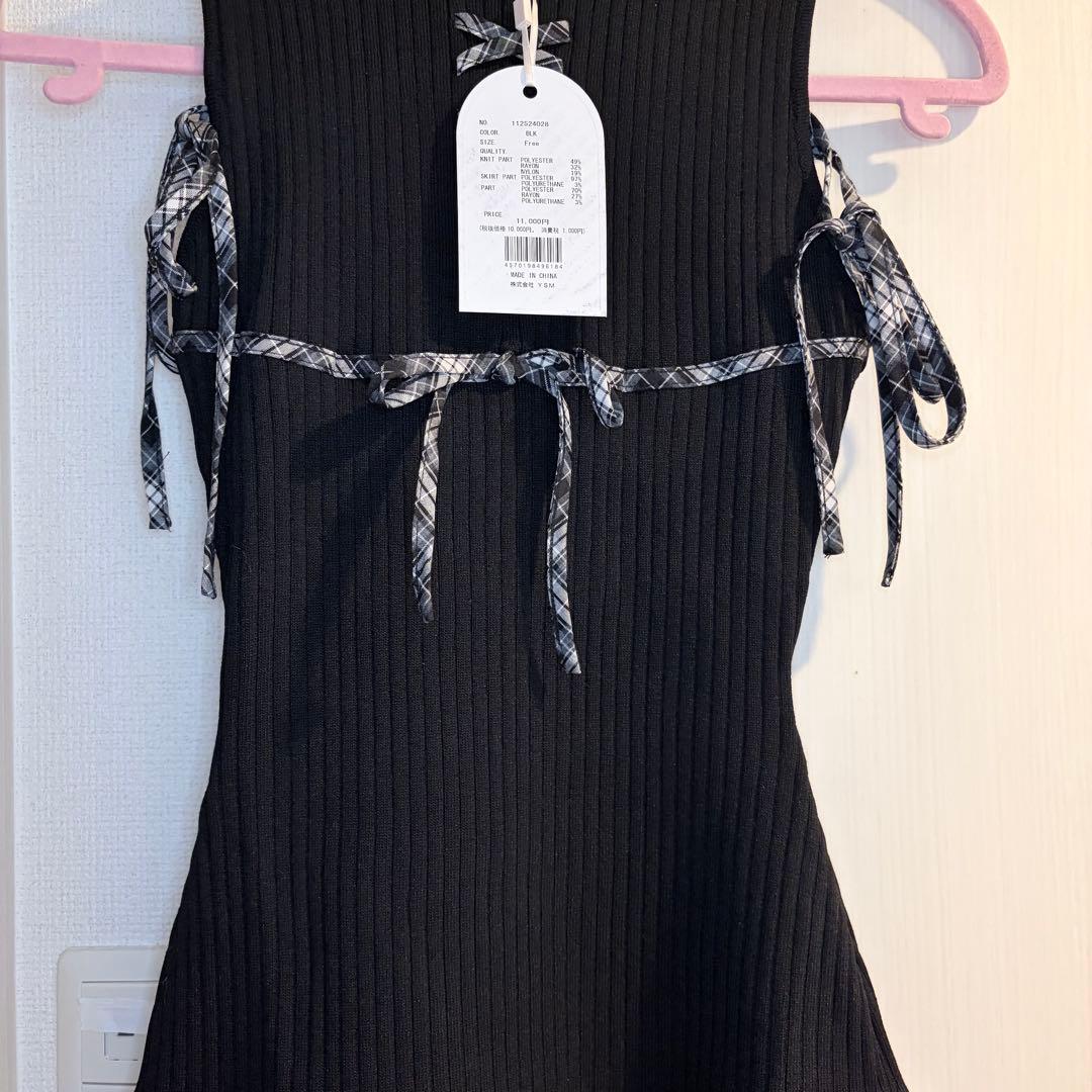 定価以下♡ ダーリッチ Darich ♡ ドッキングレースアップミニワンピース