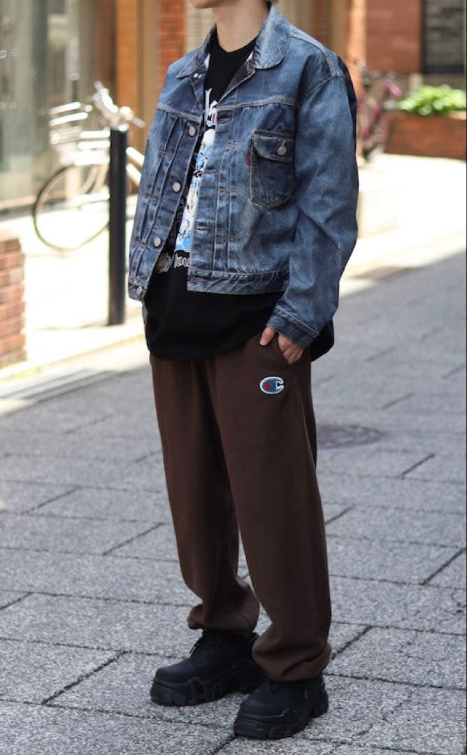 eYe JUNYA WATANABE MAN 転写　Levi's ベルベルジン