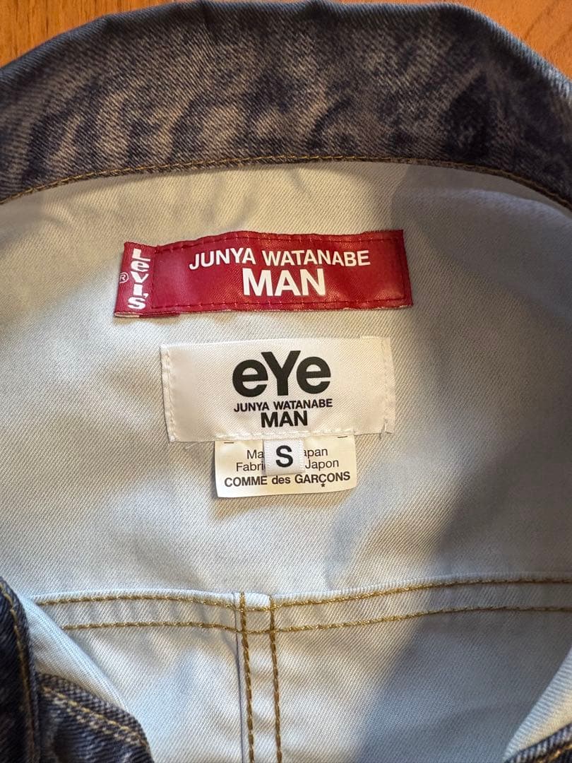 eYe JUNYA WATANABE MAN 転写　Levi's ベルベルジン