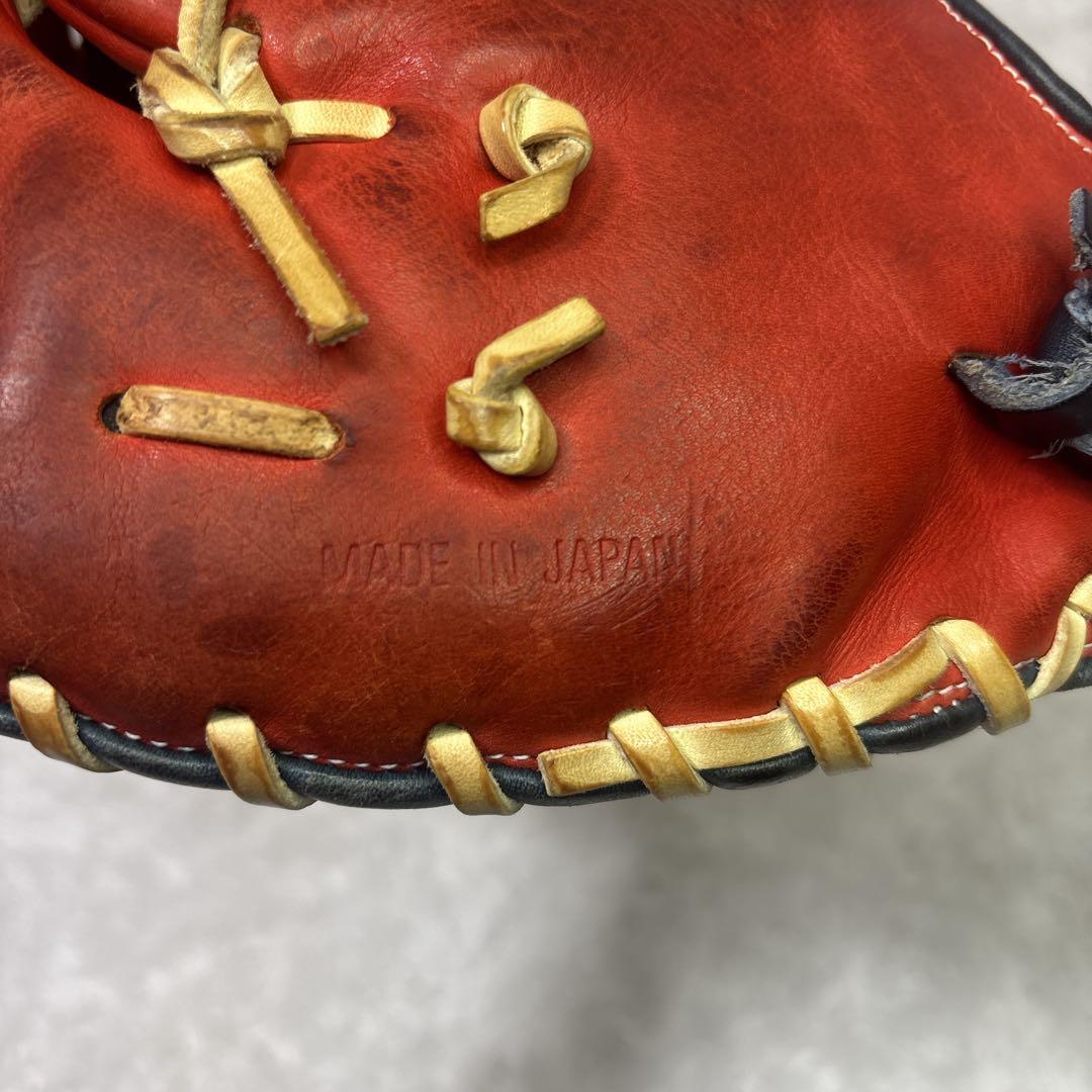 ZETT 日本製 限定カラー 旧ラベル レア ファーストミット 軟式グローブ