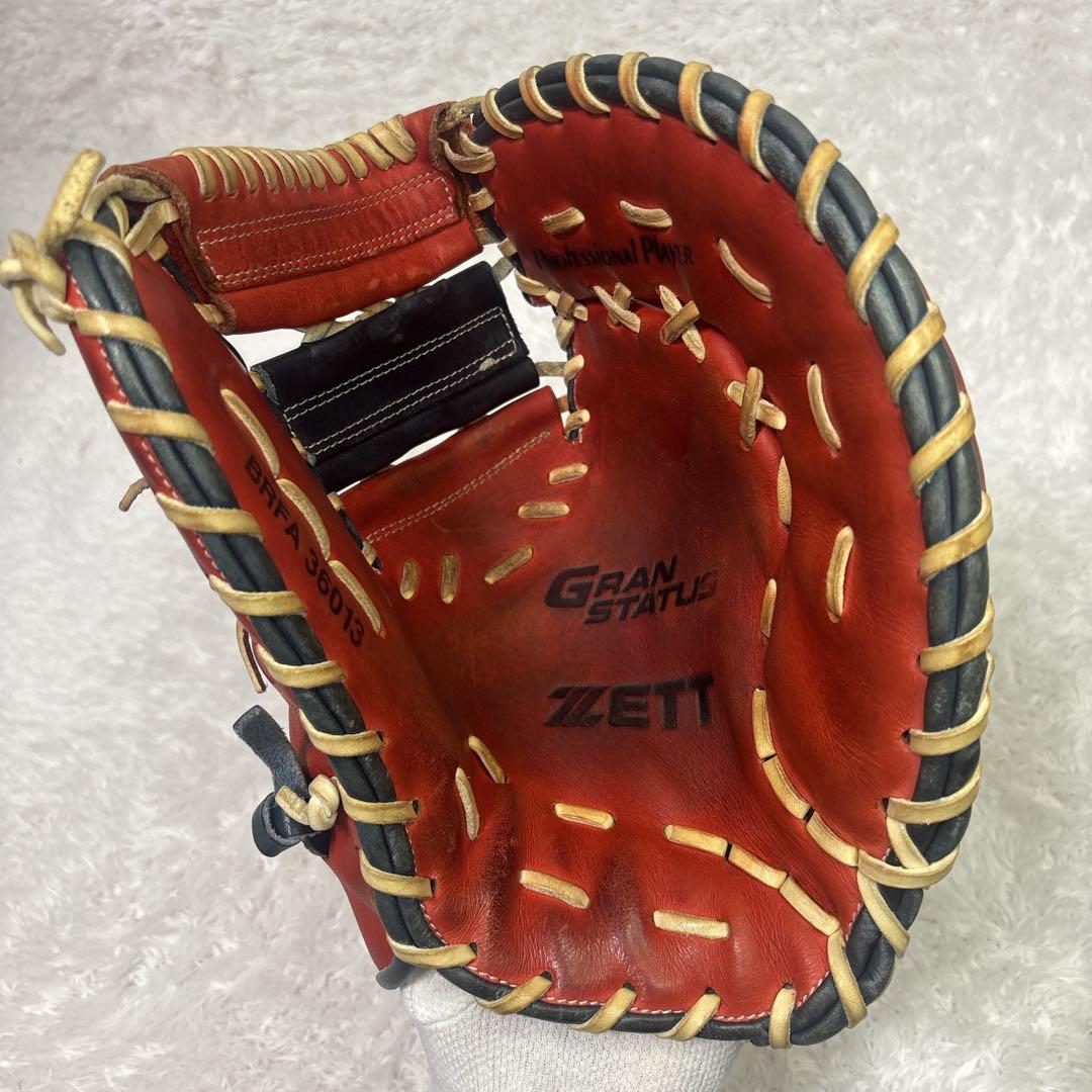 ZETT 日本製 限定カラー 旧ラベル レア ファーストミット 軟式グローブ