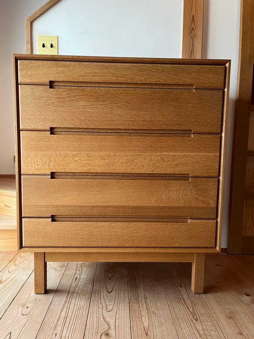 松井木工製 Thyme CHEST 90 タイムチェスト ホワイトオーク