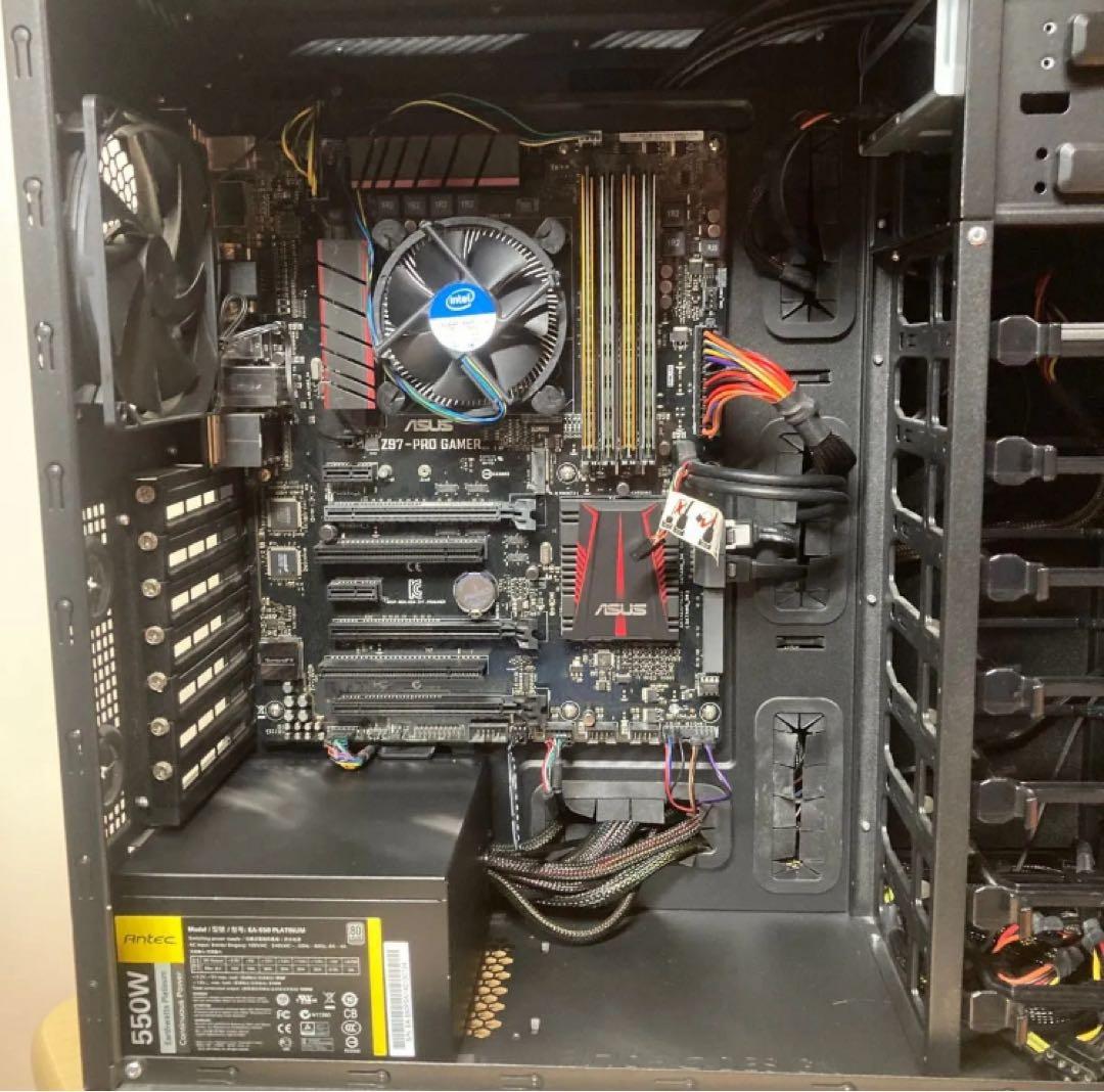 ★ジャンク/デスクトップPC(i7-4790K mem32GB Z97)