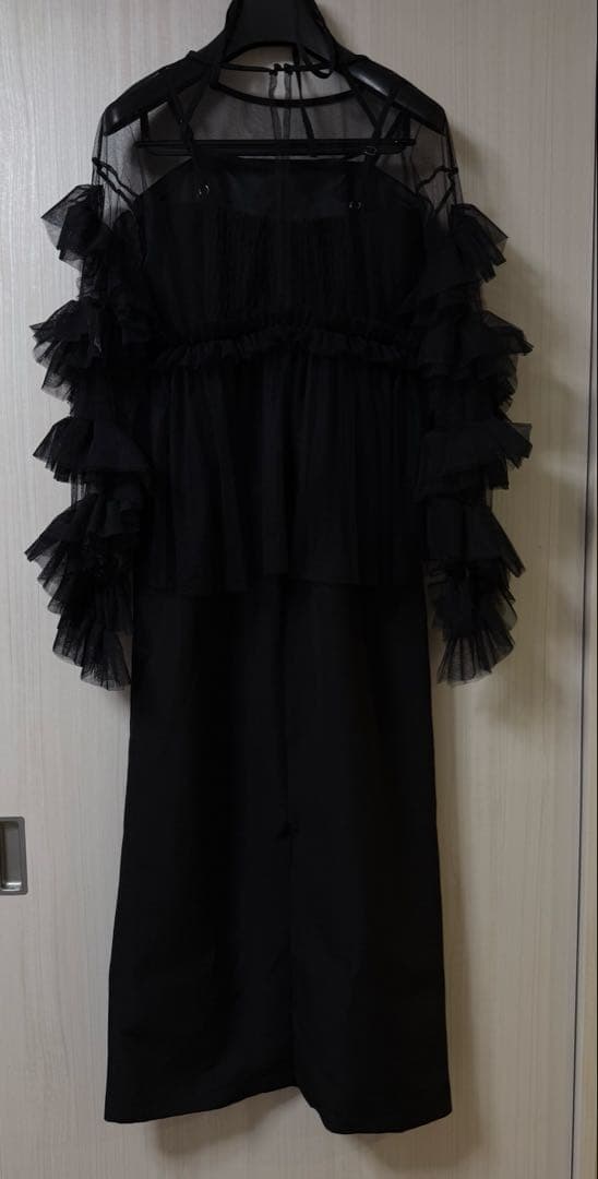 【Ezick】Elegant volume sleeves セットキャミドレス