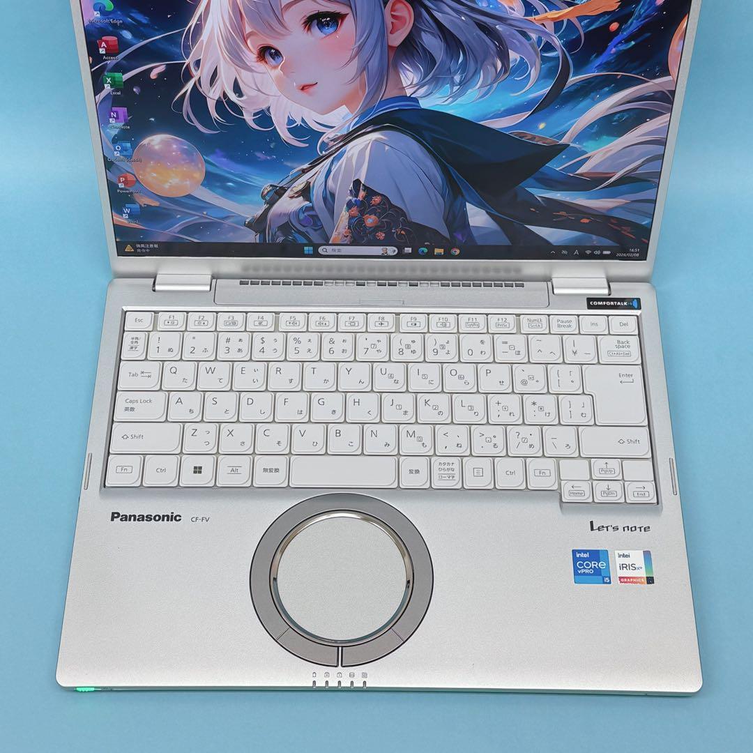 078 美品 レッツノートCF-FV1 i5 第11世代 16GB office