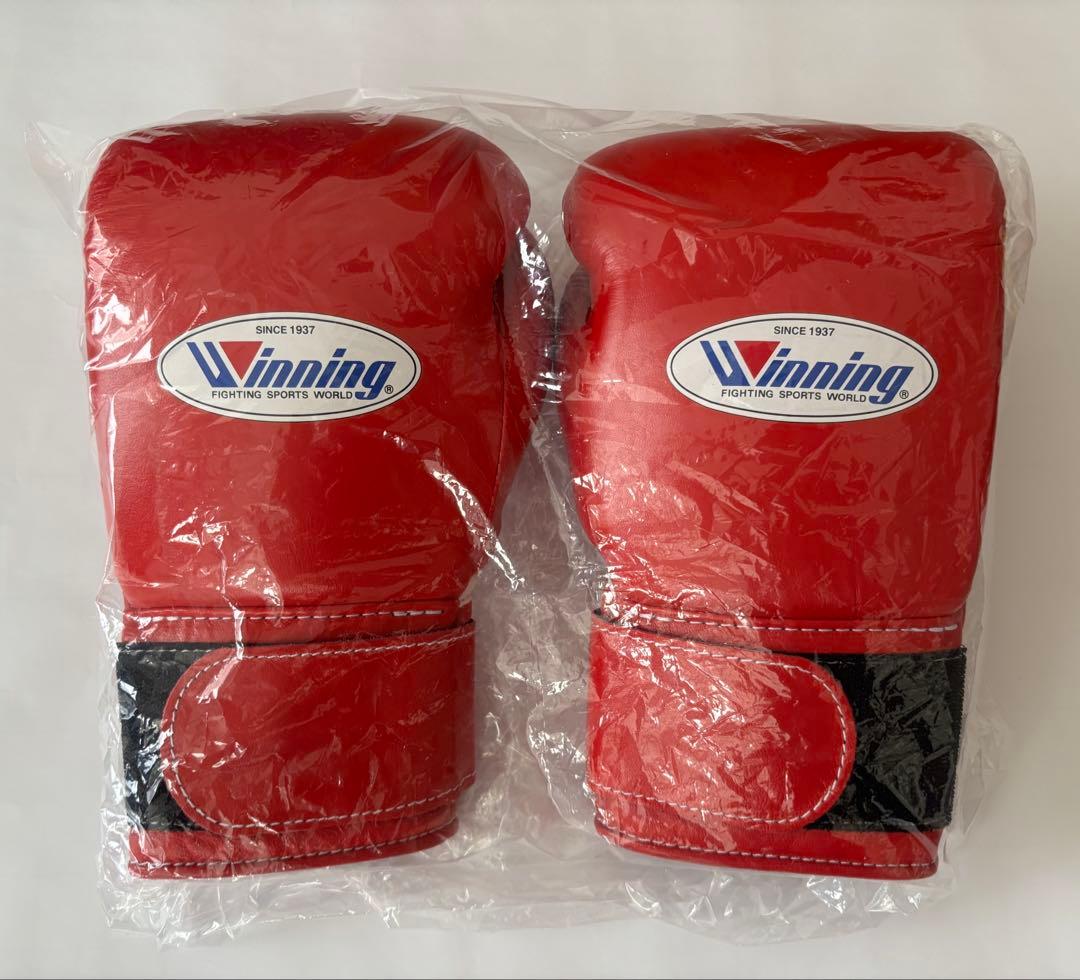 winning/ウイニング ボクシンググローブ 8oz 赤MS-200B