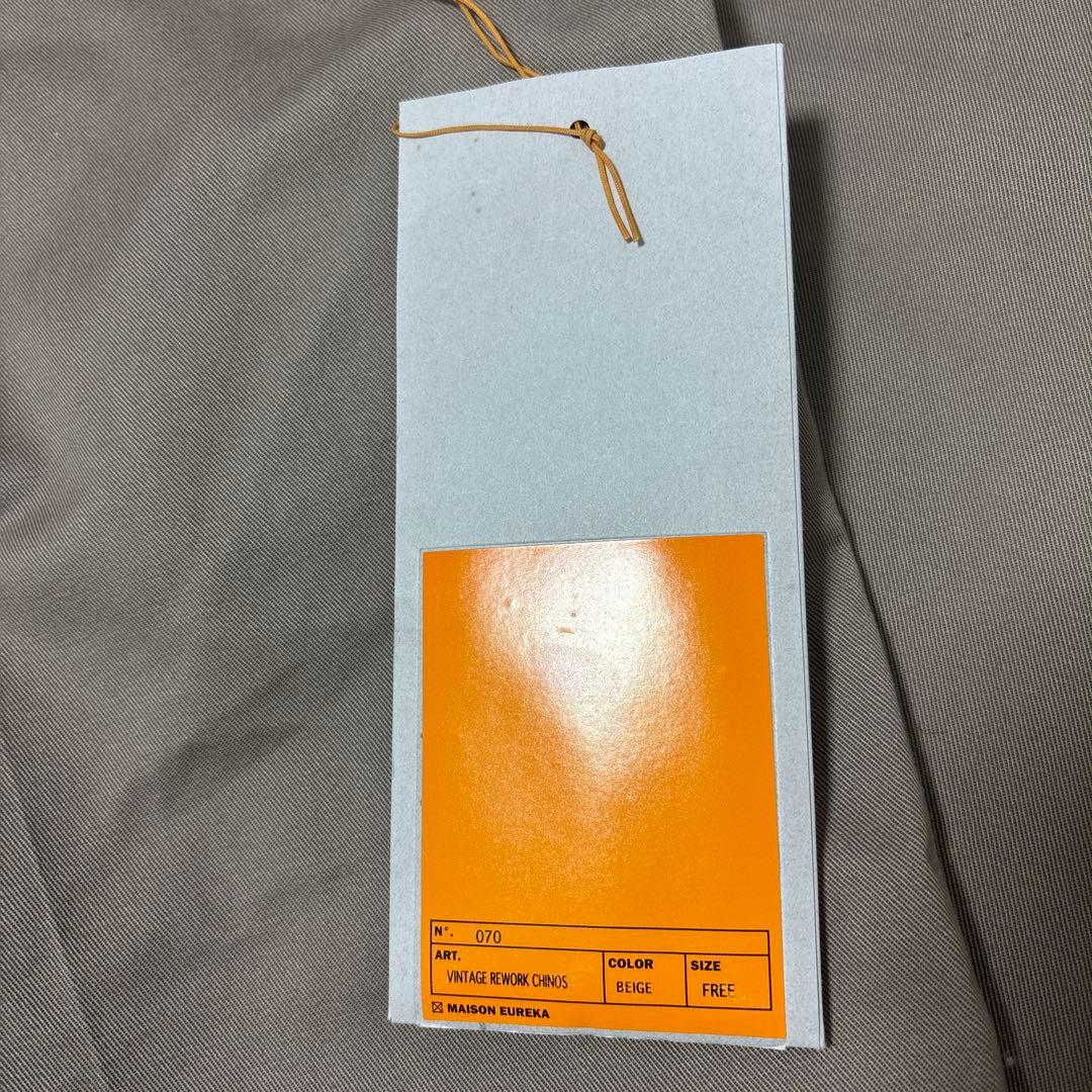 maison eureka メゾンエウレカ リメイクチノ　チノパン