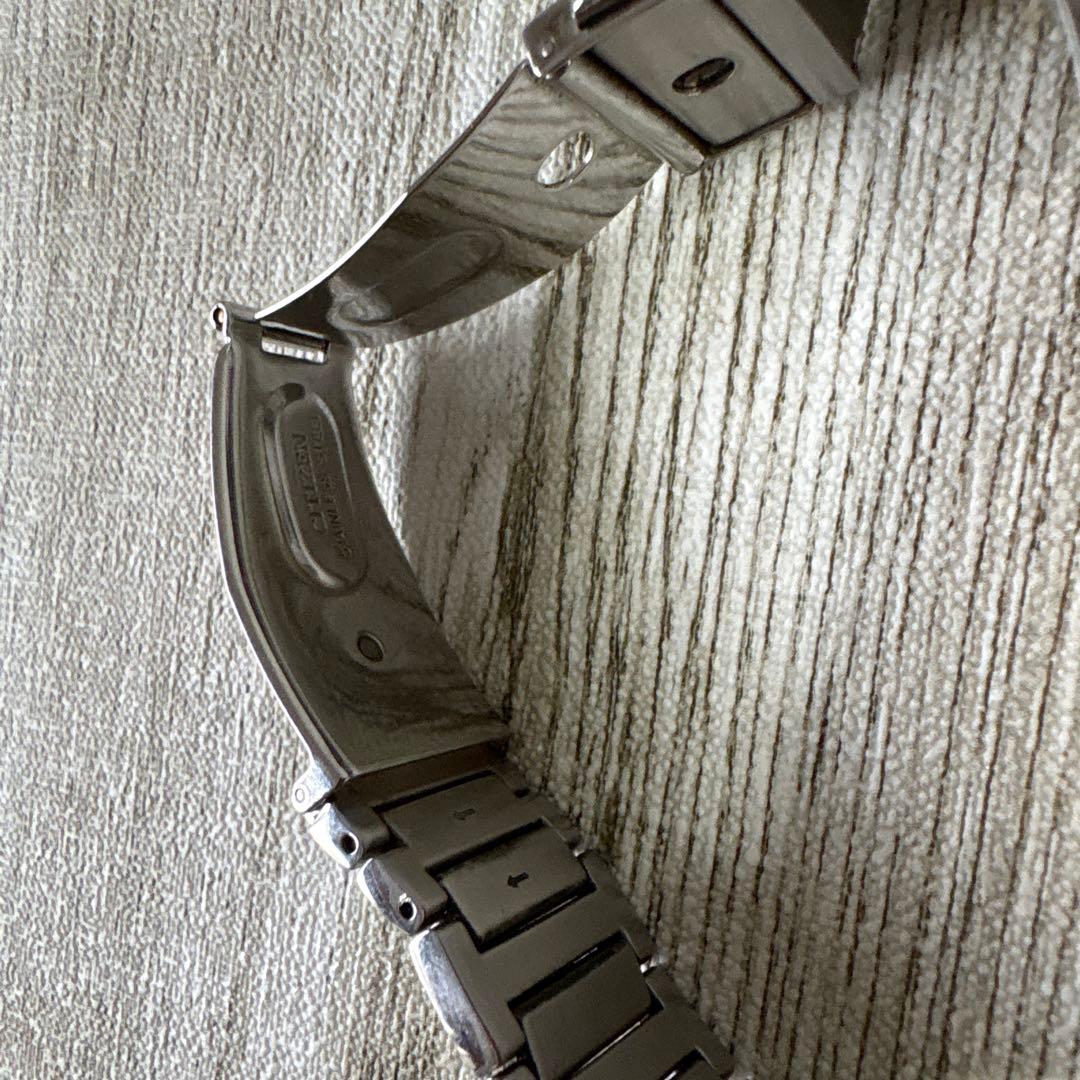 (本物)メンズCITIZEN FRA 59-2431 ソーラー時計　電池不要