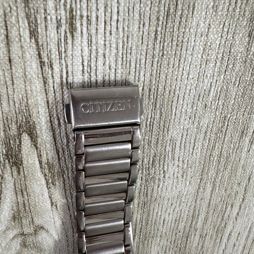 (本物)メンズCITIZEN FRA 59-2431 ソーラー時計　電池不要