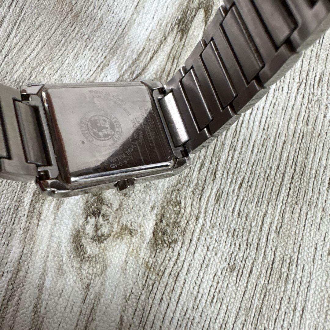 (本物)メンズCITIZEN FRA 59-2431 ソーラー時計　電池不要