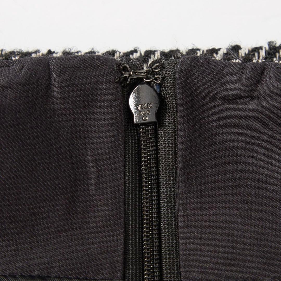 EMMEL REFINES EM ツィードライクボンディング ミニスカート S