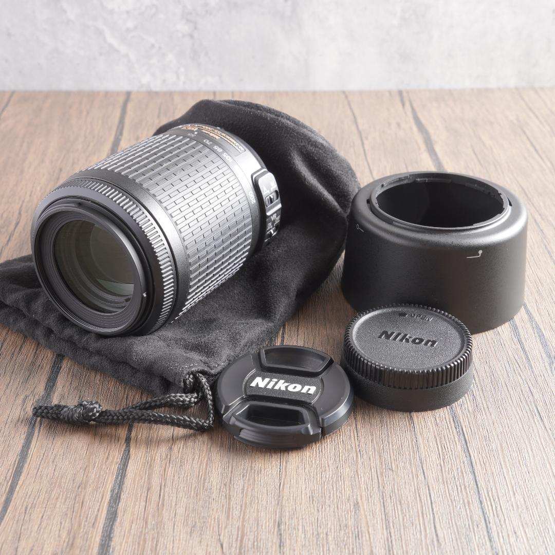✨定番望遠レンズ✨AF-S VR Nikkor 55-200mm　10737-4