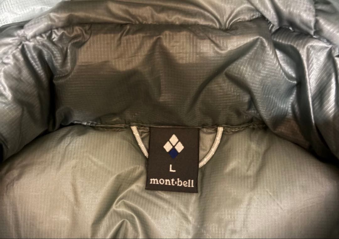 モンベルプラズマ 1000アルパインダウンパ一カ 完売品 Lサイズ