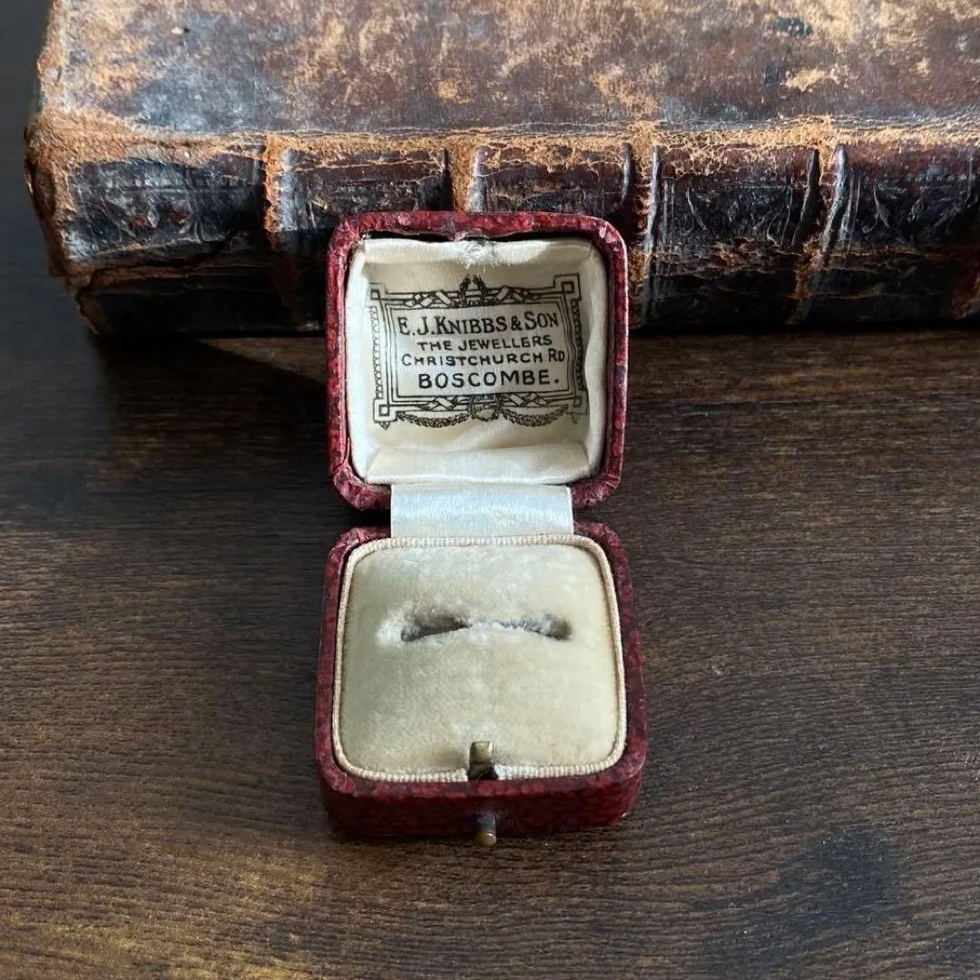 【最終価格】英国アンティークジュエリーボックスE.J.KNIBBS&SON