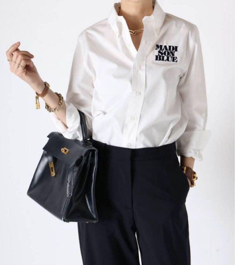 定価5万円 MADISONBLUE/マディソンブルーB.D. シャツ