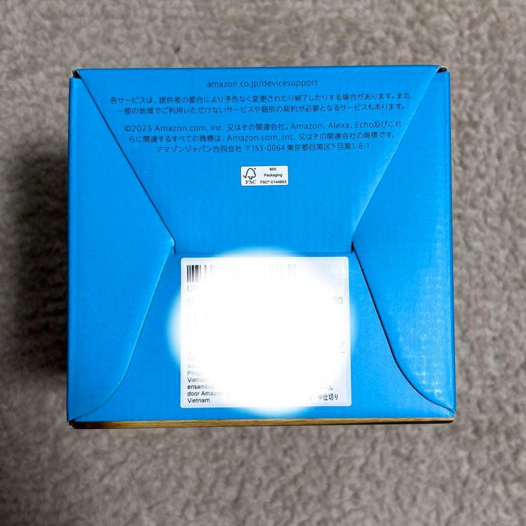 ❤️ 【新品未開封】Amazon Echo Spot オーシャンブルー