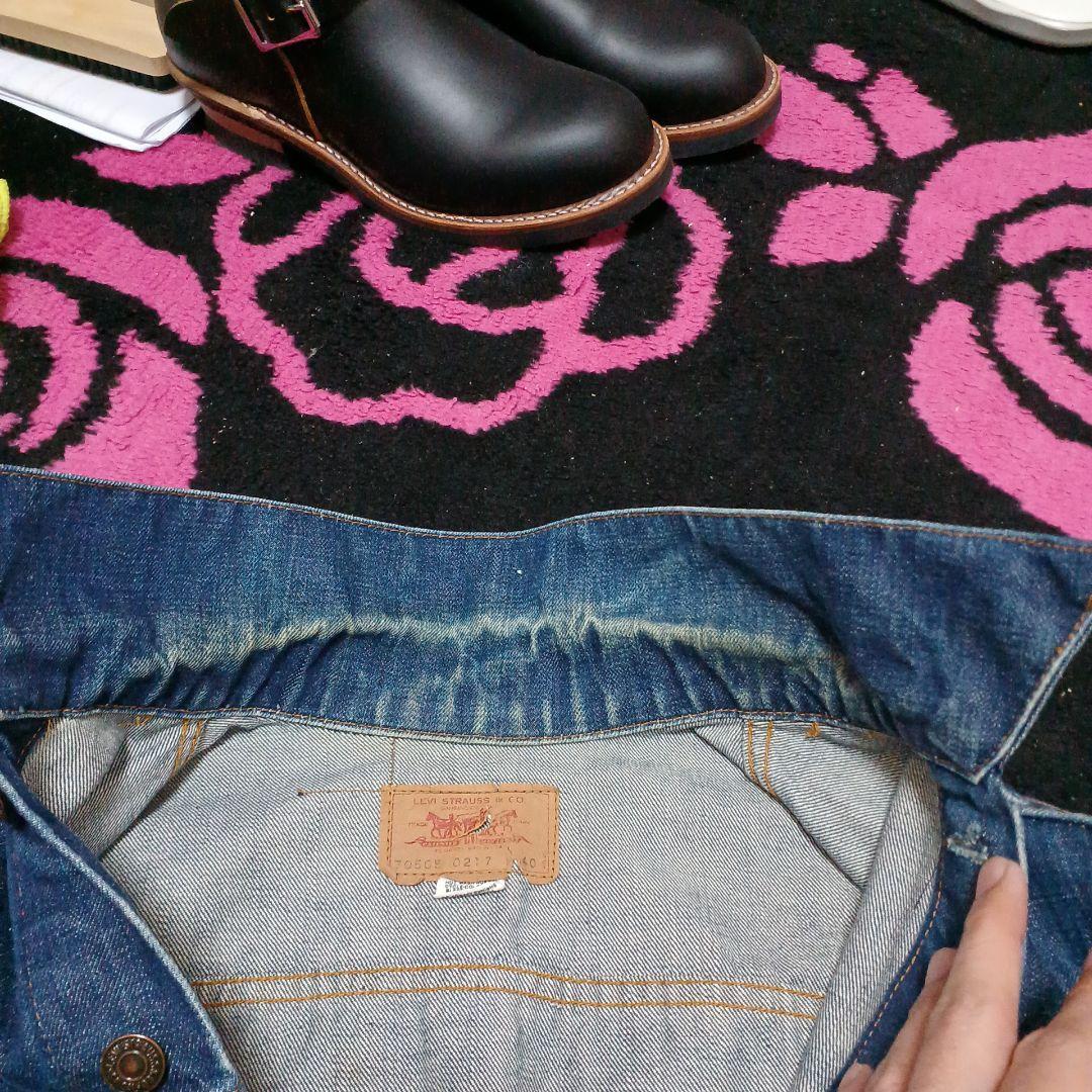 専用　Levi's 70505　布ケアタグ　スモールe　40