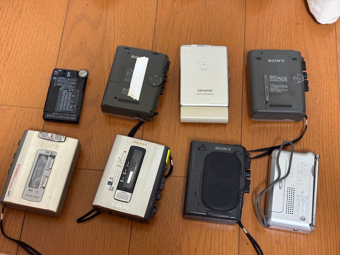 SONY カセットプレーヤー 8台セットジャンク品