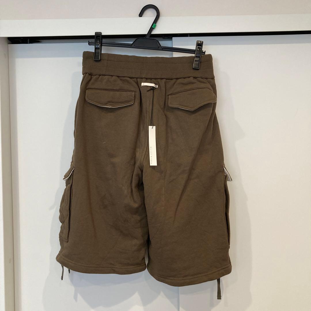 パンツ MAISON KINEMA Sweat cargo short pants