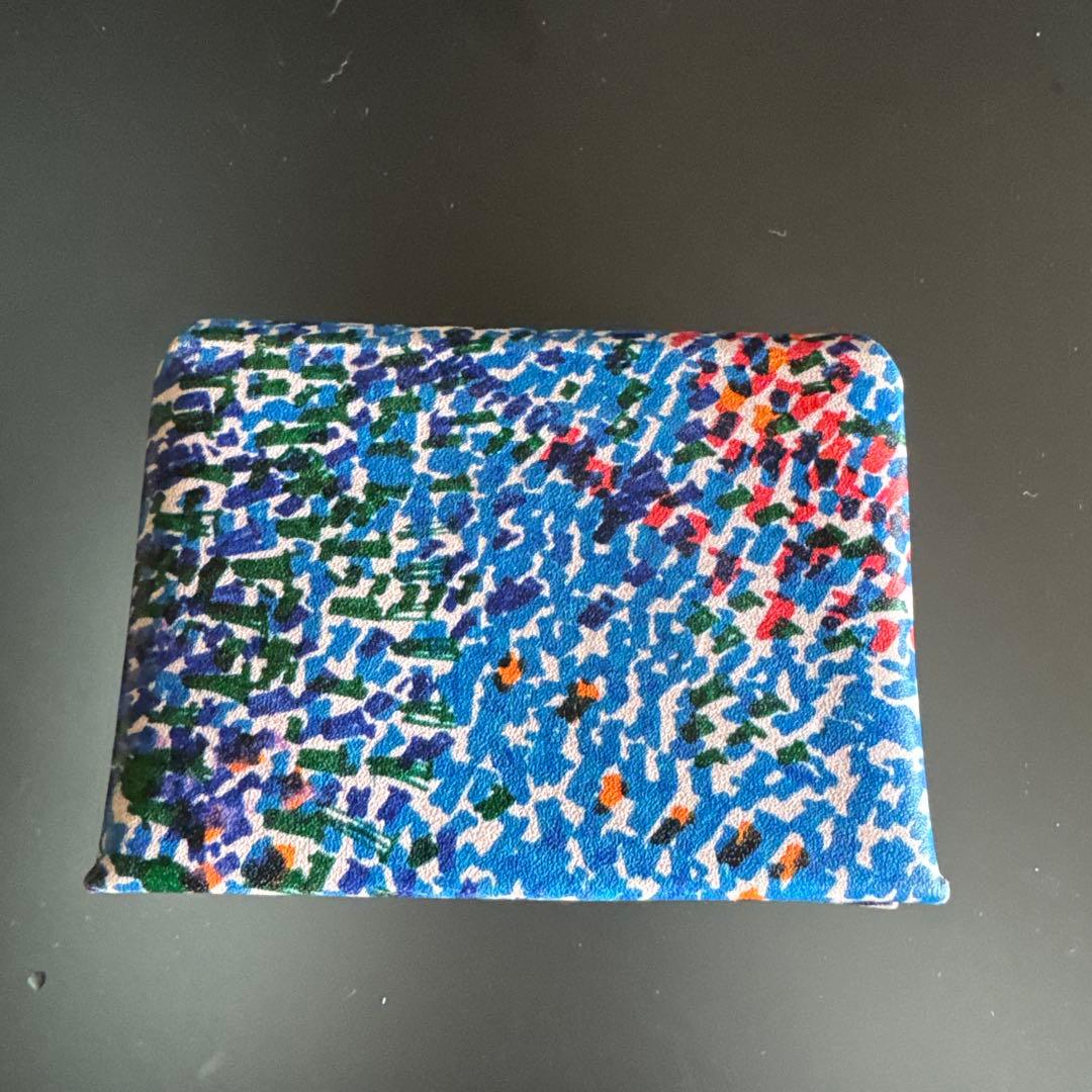 ベラルボニー　多色抽象模様 名刺入れ