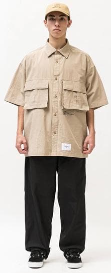 パンツ BLACK L 22SS WTAPS TUCK 01 / TROUSERS /