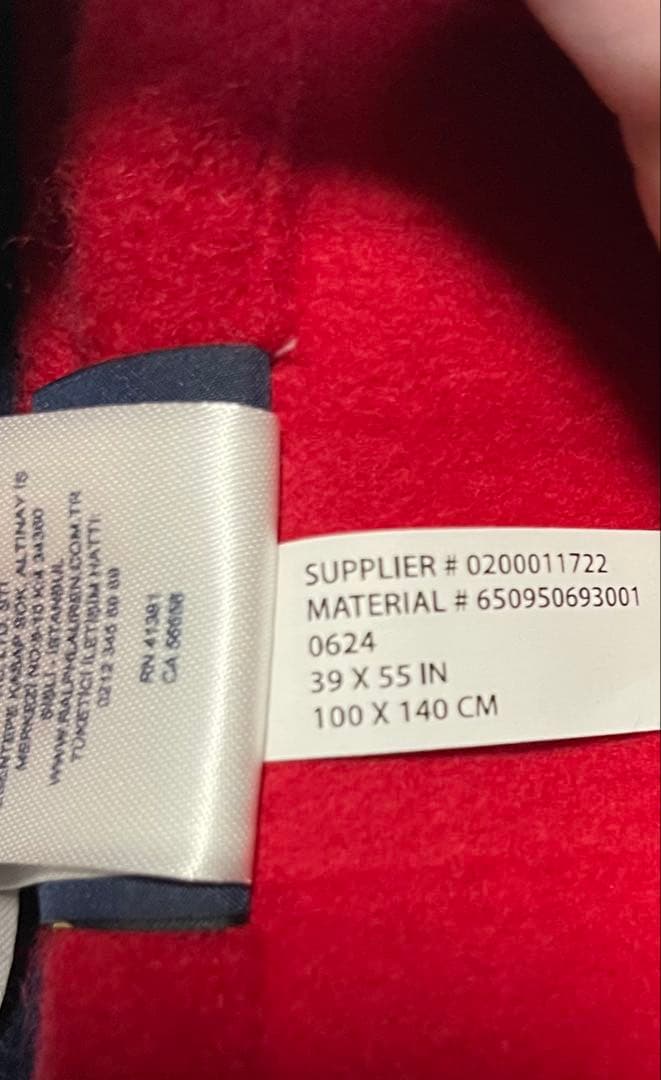 Ralph Lauren ブランケット2枚セット