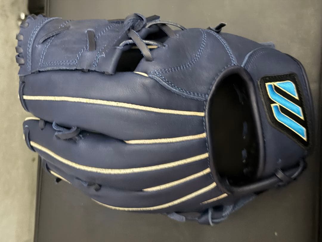 超レア品　ネイビー　ミズノ　軟式　グローブ